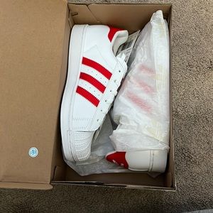 red adidas